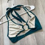 Milly Cabana Bikini Top halter ring womens Teal (small) swim beach summer bright Photo 3