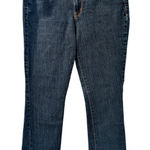 Old Navy Curvy Boot Cut Jeans Women Size 8 Dark Wash Stretch Denim Staple Casual Photo 0