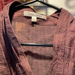 TravelSmith Women's Brown Linen Blend Blazer Size L Size L Photo 1