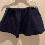 Aritzia Navy Strapless Top Photo 0