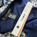 AQUA Floral Chiffon Dress w/Flutter Sleeves, Tiered Blue Multi Size M New w/Tag Photo 4