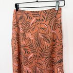 Marine layer  Ryan Midi Slip Skirt in Sierra Foliage Size 6 Photo 2