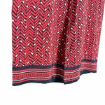 Carolina Herrera  Classic Silk Wide Leg Pants Red Photo 4