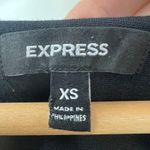 EXPRESS RETRO  XS Black Bandage Dress Mini Bodycon Sleeveless Sweetheart Neck Photo 8