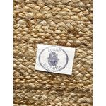 Muche Muchette 100% Jute Boho Pom Pom Large Tote Bag Photo 4