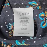 CAbi 3440 Whimsy Floral Black Collared Sleeveless Button Up Blouse 3440 Photo 4