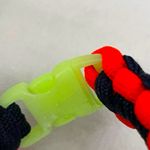 Survival Outdoor Secure Line 550 Nylon Woven Paracord Unisex Braid Brace… Orange Photo 7