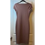 Derek Heart  Women's M Brown Cap Sleeve‎ Sweetheart Neckline Midi Dress Trendy # Photo 1