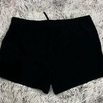 Athleta ‎ Shorts Farallon Drawstring Cotton Black  Women  Size 3X Photo 4