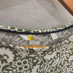 Boden Flutter Sleeve Jersey Dress In Pea Oriental Paradise Size 8P Green Photo 6