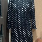 J.Crew  black star silk dress Photo 5