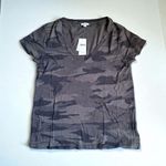 Splendid Women’s  Brand Camo Short Sleeved Tee Photo 3