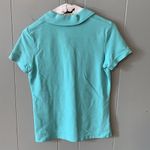 Lilly Pulitzer  Turquoise Pique Polo Size Small Photo 1