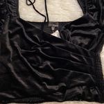 Lucy Paris  Valvet Helena Wrap size M so beautiful color black Photo 14