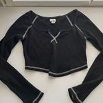 Urban Outfitters Cropped Long Sleeve Top Photo 0