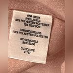 Halston Heritage  Structured Mini Dress Cocktail Party V Neck Light Pink 2 Chic Photo 13