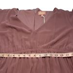 Show Me Your Mumu NWT  SMYM Emily Empire Maxi Dress Antique Rose Chiffon XL Photo 12