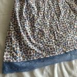 Blue And Pink Animal Print Lace Bow Slip Dress Size XL Photo 2
