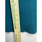 Soft Surroundings Teal Green Turtleneck Sweater 3/4 Sleeve Size 2X Wool blend Photo 5