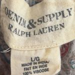 Denim & Supply Ralph Lauren  Paisley Jumpsuit Drawstring Waist Romper Size L Photo 11