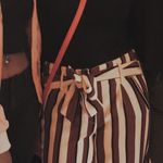 Like an angel Striped Paper Bag Pants Photo 2