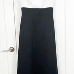 Alex Evenings Vintage Alex Evening Size 10 V-Neck Sleeveless Satin Maxi Formal Gown Dress Photo 0