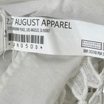 Endless Rose  White Lace Tiered Ruffle V Neck Maxi Dress Size L Photo 5