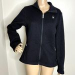 Spyder Black Full Zip Long Sleeve Sweatshirt Photo 7