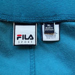 FILA Sport Women’s Teal Velour Velvet Track Pants - Size XL Photo 11