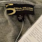 Serena William Signature Statement High Low Shark Bite Dress Size S NWT Gray Photo 4