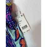 Trina Turk  Women's M Multi Color Floral Tassel Shorts Beach Resort Swim Cover Up Photo 1