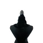 Merona Soft Black Knitted Long Scarf Photo 2