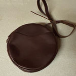 Portland Leather Almost Perfect Boho Coastal Minimalist Crossbody Bag Brown Photo 0