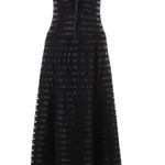 Nanette Lepore black eyelash burnout Dress Photo 2