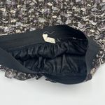 Lush Clothing 2000s Lush Tiered Black Floral Ruffle Mini Skirt Elastic Waist Women's size M Photo 2