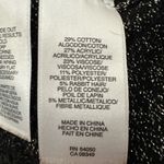 Evan Picone Evan-Picone Short Sleeve Turtle Sweater Dress Black Gold Photo 3