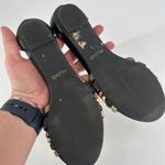 ALDO Gold Silver Metallic Strappy Women’s Flats Sandals Size 7.5 leather Photo 12