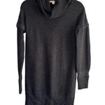 Lacoste Gray Textured Merino Wool Sweater Mini Dress - size 36 (Small) Photo 0