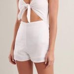Garage White Romper Photo 0