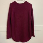 RDI  Maroon Hi-Low Pullover Crewneck Sweater Photo 1