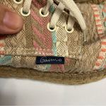 Anthropologie Brand Gaimo Woven Espadrille platform Sneakers Size 38 Photo 7