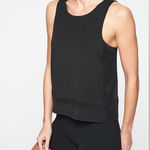 Athleta Essence Mesh Trim Tank Top Active Athletic Gym Workout Small Back Sheer Photo 0
