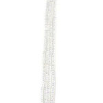 Amrita Singh Faceted Crystal Faux Leather Fringe Choker Photo 0