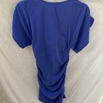 Tularosa Revolve:  Green Nomas Dress- Baja Blue-ruched sides-size L Photo 6