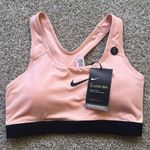 Nike Sports Bra Dri-Fit Women’s Medium Racerback Pink Photo 0