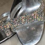 Nina  silver rhinestone sparkle evening shoes! Photo 8