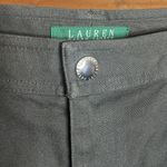Ralph Lauren High Rise Stretch Straight Leg Belt Petite Trouser Pant Equestrian Photo 4
