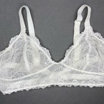 Free People  Intimately Lace‎ Bralette Wireless size Large Photo 0