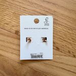 Madewell NEW Demi-Fine Freshwater Pearl Hoop Earrings Photo 4