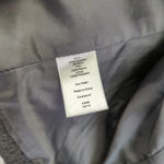 Talbots  Petites Black Textured Blazer Jacket Faux Leather Pocket Womens 12P Photo 3